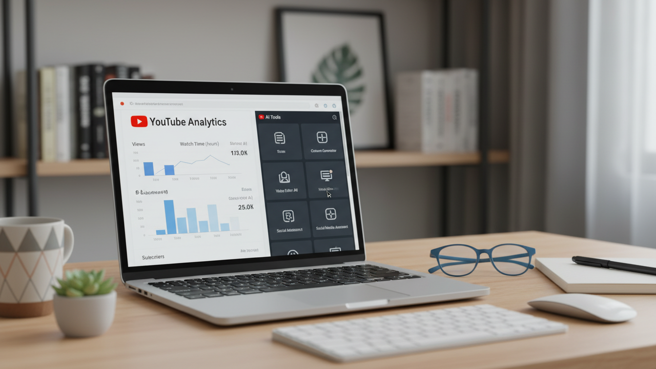 YouTube Analytics Dashboard with AI Tools